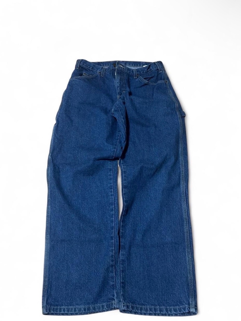 Dickies Men's Relaxed Straight-Leg Jeans - Dark Blue